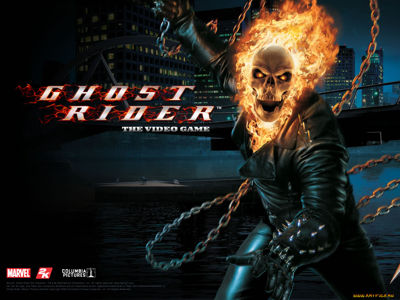 Обои Видео Игры Ghost Rider: The Video Game, обои для рабочего стола,  фотографии видео, игры, ghost, rider, the, video, game Обои для рабочего  стола, скачать обои картинки заставки на рабочий стол.